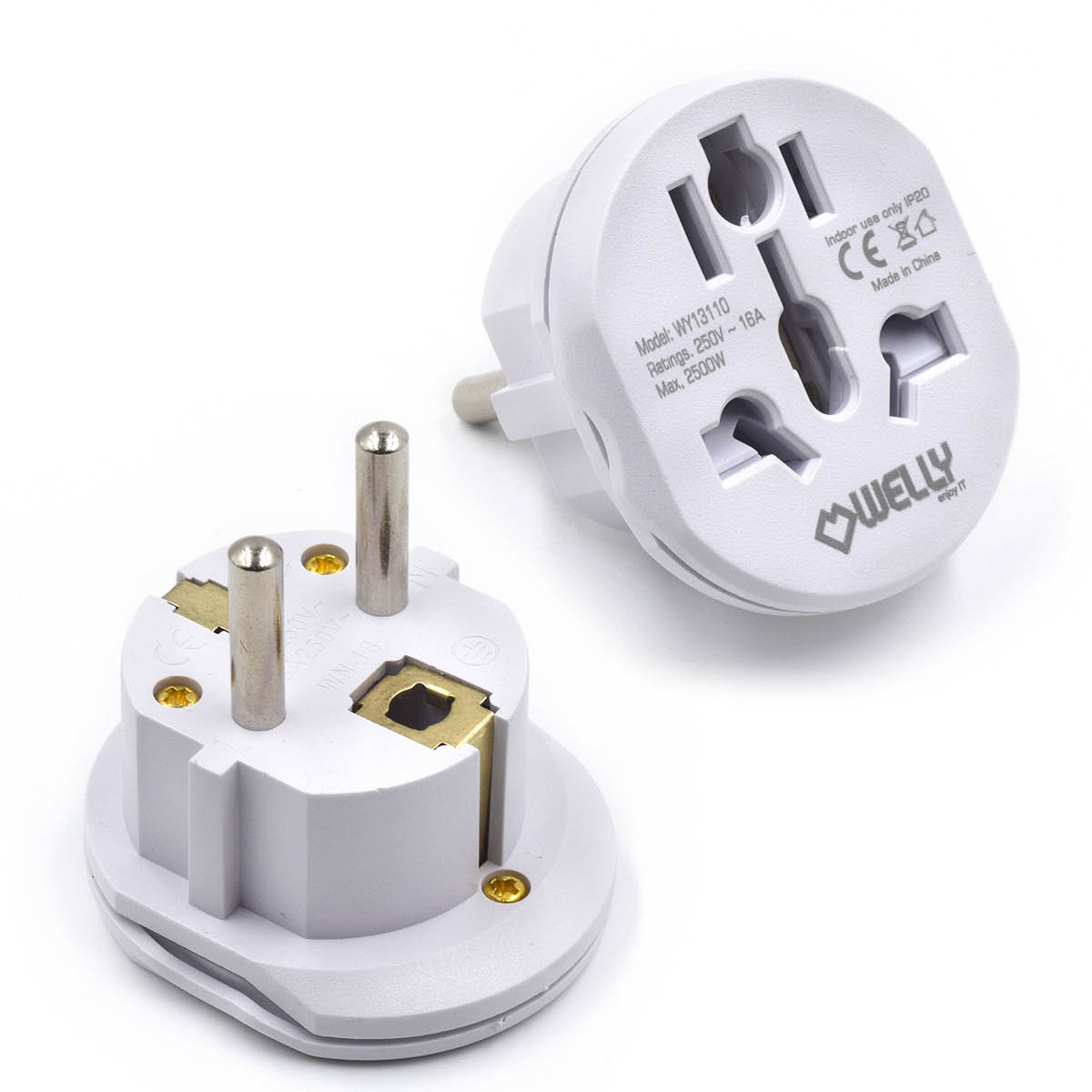 Universal Travel Adapter Plug Converter AC Power Plug Adapter AU EU To US  UK USA