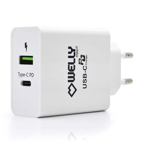 Type-C PD Wall Charger with Quick Charge 3.0