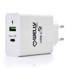 Type-C PD Wall Charger with Quick Charge 3.0 Type-C PD Wall Charger with Quick Charge 3.0
