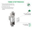2pz - CAT6 Keystone Module 2pz - CAT6 Keystone Module