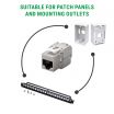 24pz - CAT6A Keystone Module 24pz - CAT6A Keystone Module